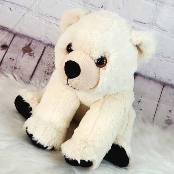 Wild Republic Other - Wild Republic Zoo Realistic Polar Bear Winter Plush Stuffed Animal Toy 14"
